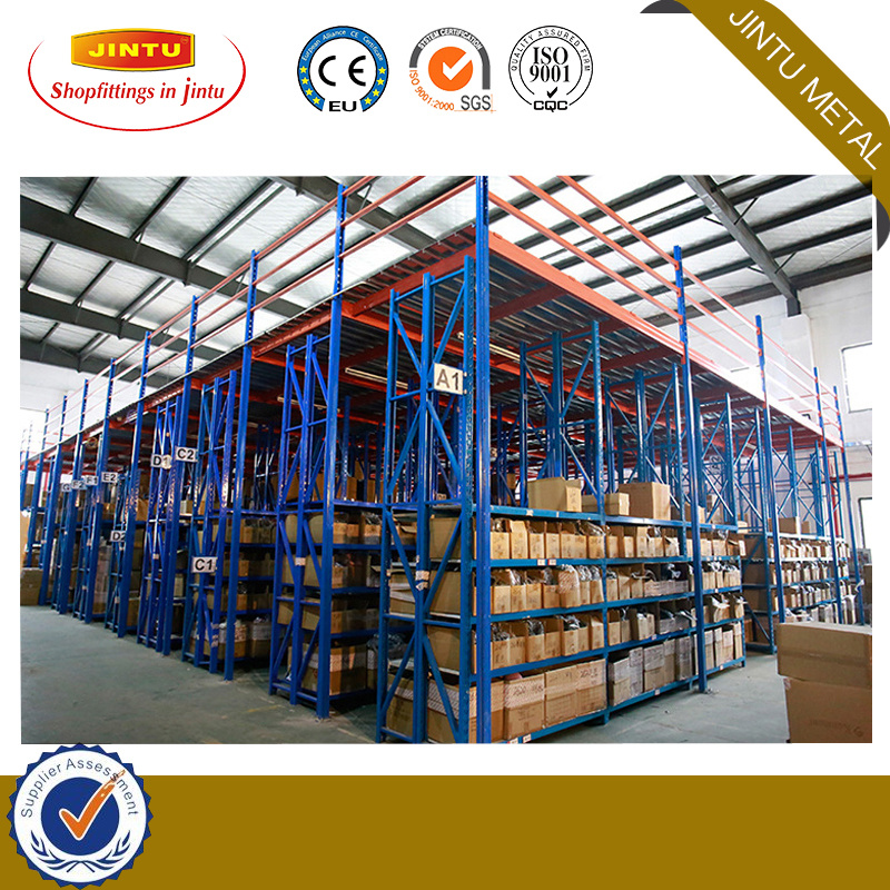 Corrosion Protection Warehouse Mezzanine Floor Racking Panels/Mezzanine Racking