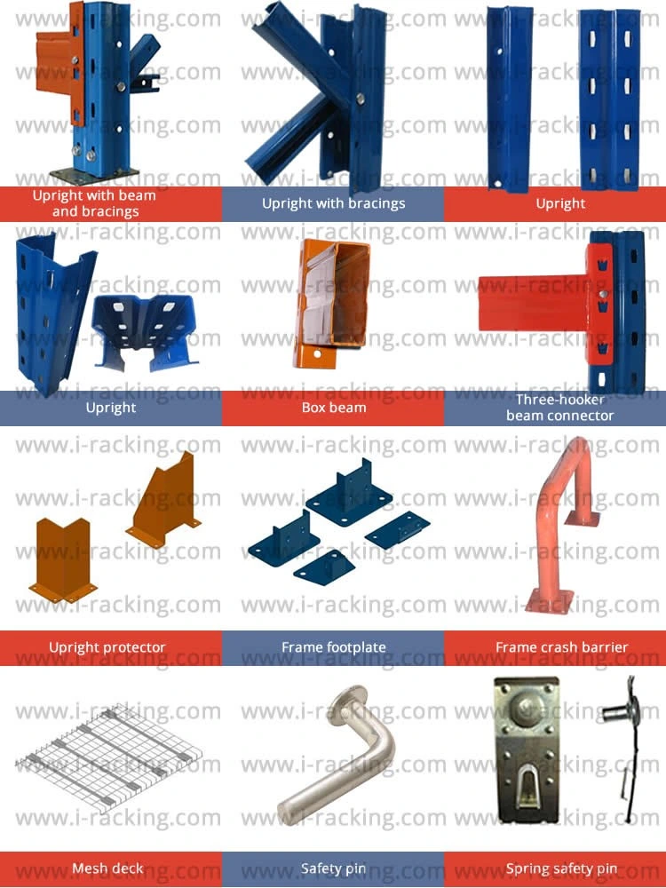 Warehouse Storage Racking Steel Pallet Racking (IRA)