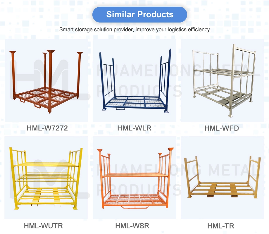 Hot Sale Agricultural Industrial Storage Adjustable Stacking Steel Pallet Racking