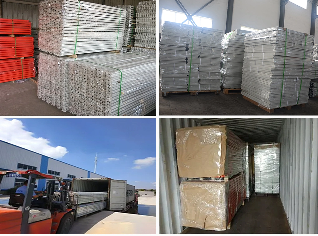 Ce Approved Carton Flow Through Rolling Mobile Pallet Rack for Industrial Warehouse Storage