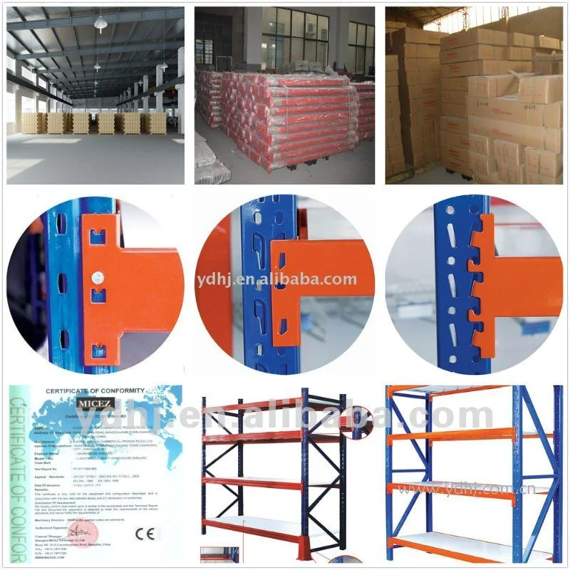 Steel Stacking Rack Systems/Middle Duty Warehouse Rack/Storage Pallet Racking