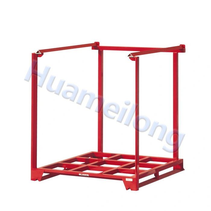 China Warehouse Stacking Storage Steel Metal Galvanized Nestainer Pallet Racking