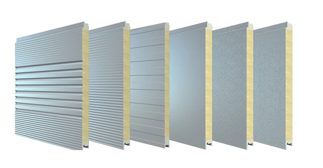 High Density EPS/PU/PIR/PUR/Polyurethane/Rock Wool Sandwich Panel for Cold Room/Storage