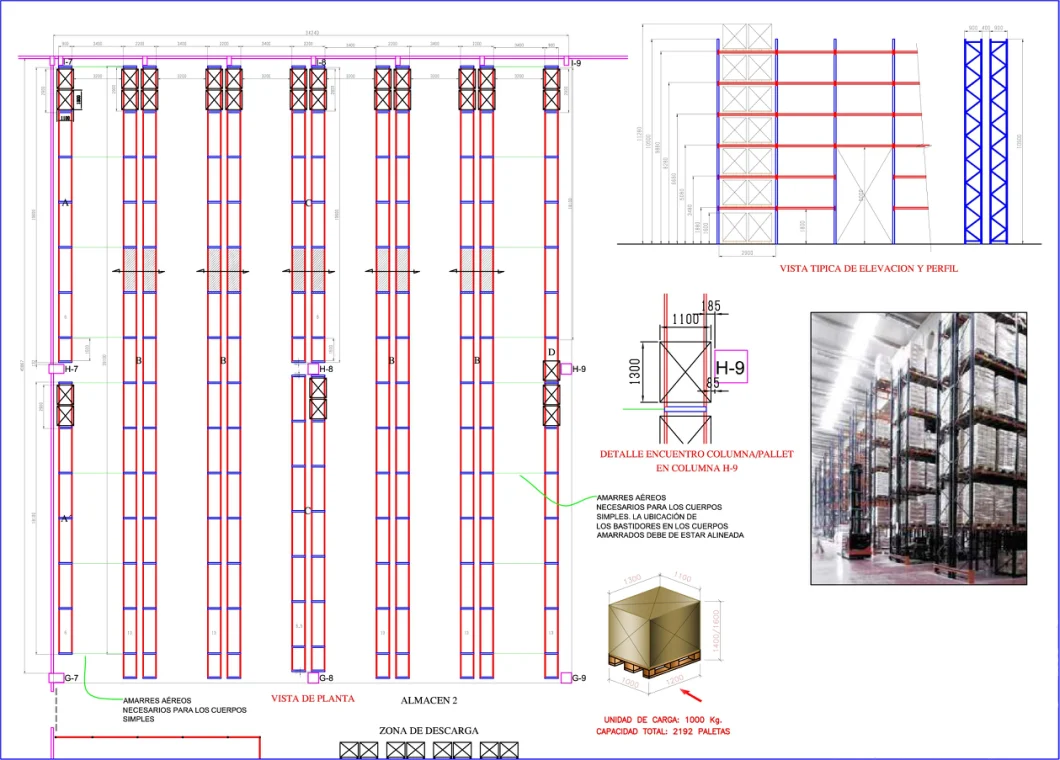 Industrial Storage Solution Heavy Duty Warehouse Racking