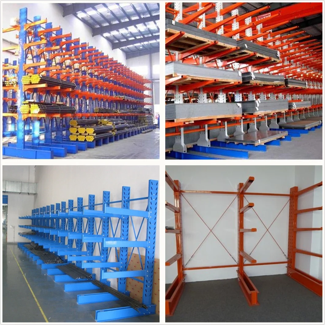 Ebil-Steel Q235 Heavy Duty Warehouse Storage Management Strip Material Cantilever Racking