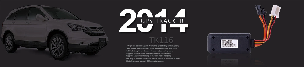 GPS Tracking System Exporter in China to Provide Complete Car Racking System Wordwide (TK116)