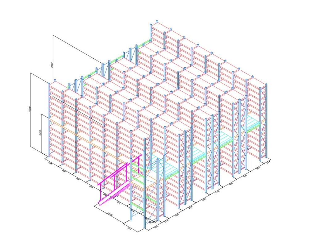 Heavy Storage Selective Pallet Storage Racking