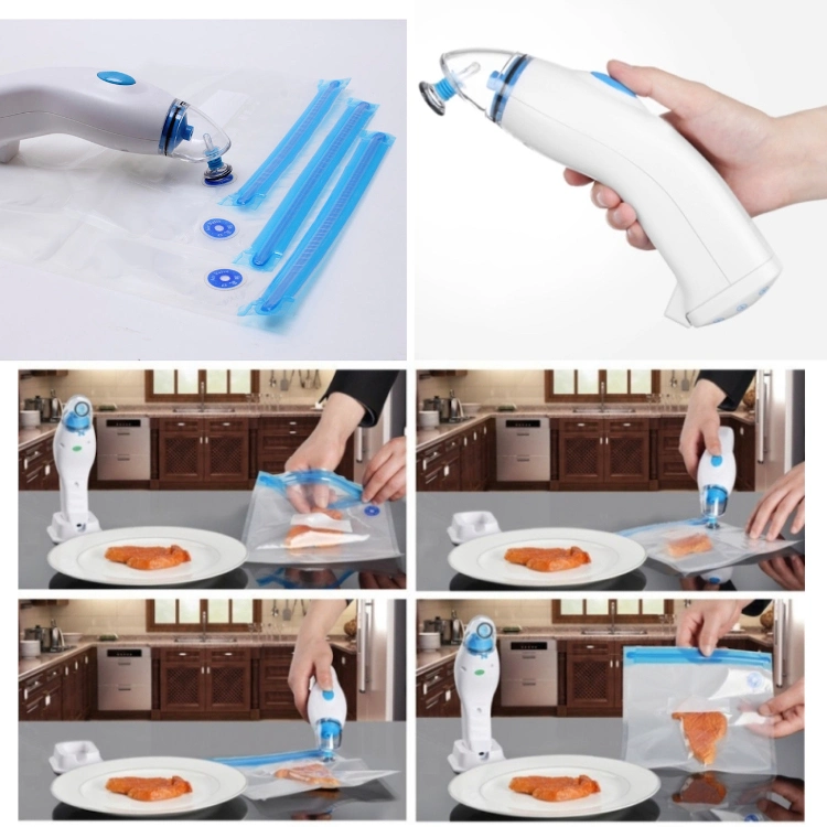 Electronic Automatic Kitchen Handheld Mini Home Vacuum Food Storage Sealer