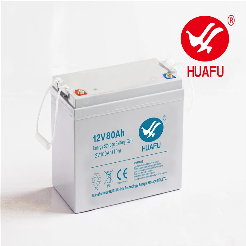 12V80ah Solar Storage Deep Cycle Lead Acid Battery