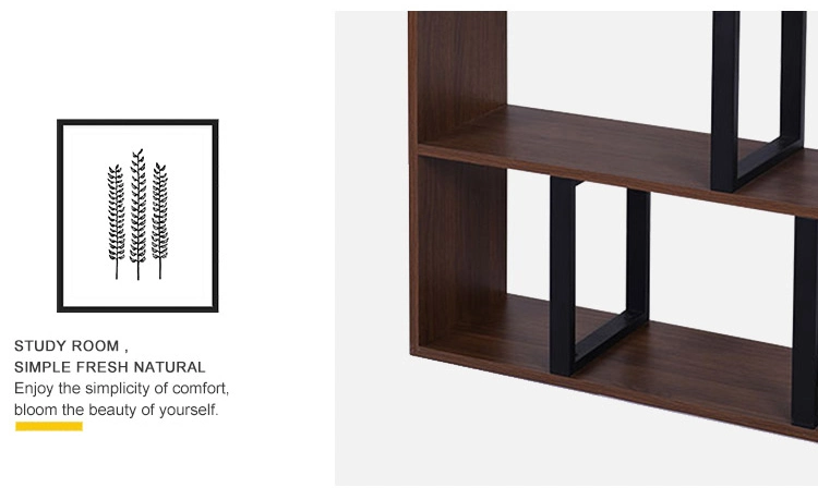 Industrial Ladder Shelf Storage Rack Shelves Bathroom and Living Room Wood Look Accent Furniture Metal Frame