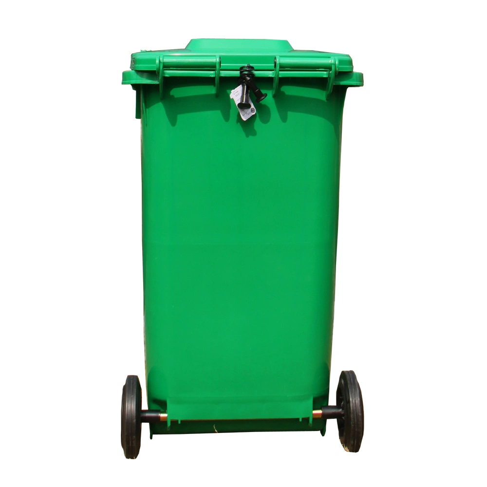Garbage Bin 120L Plastic Trash Bin Waste Bin with Wheels