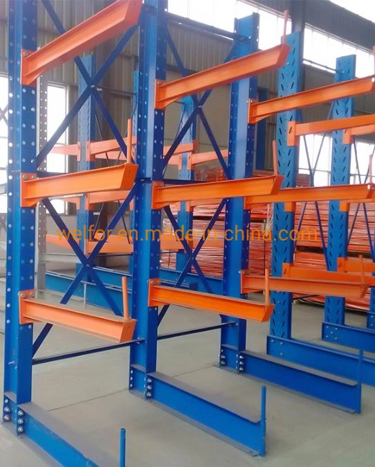 Single or Double Side Warehouse Cantilever Racking Arm Cantilever Rack