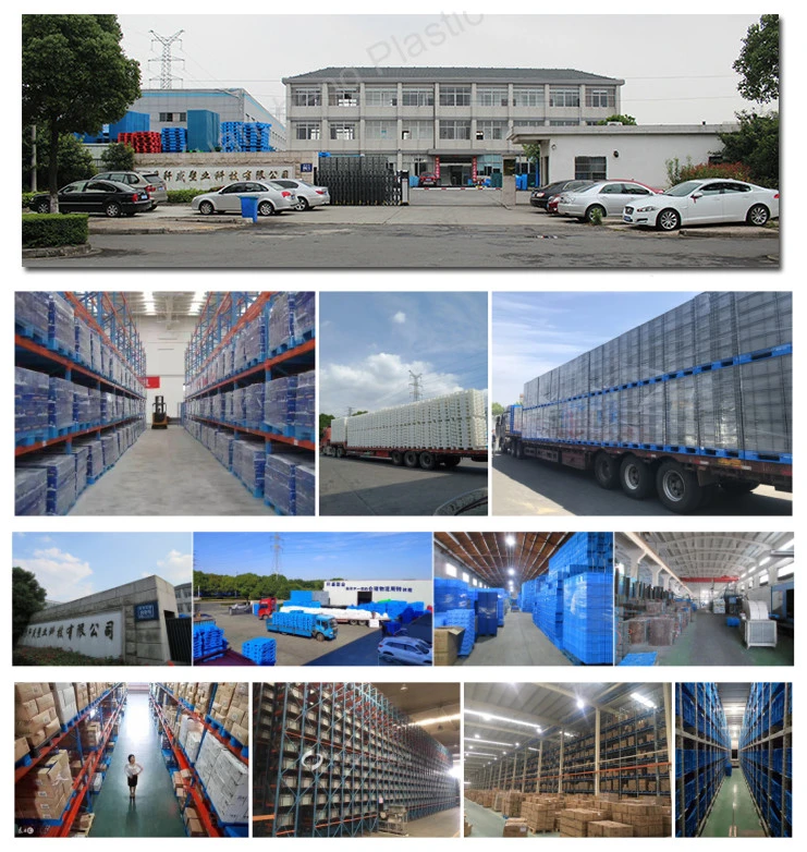 Steel Plastic Pallet, Reinforced Single Faced Plastic Pallet/Tray for Racking