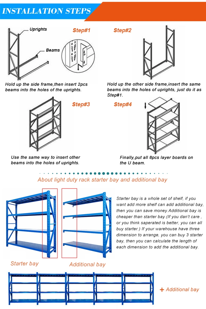 Cheap Pallet Storage Metal Shelves Warehouse Industrial Racking