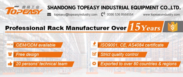 Adjustable High Density Adjustable Drive in Pallet Racking for Cold Storage