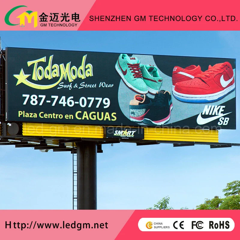 3840Hz High Refresh P10mm Outdoor LED Display Full Color Video Wall Sign for Advertising
