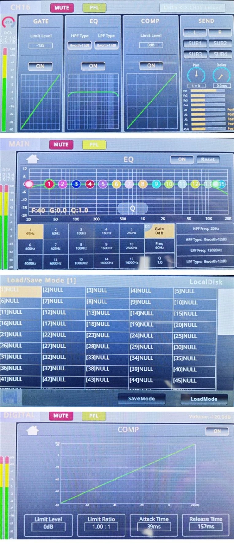 China Quality Digital mixing Factory Wholesale Price of Digital Mixer,Digital Mixer console