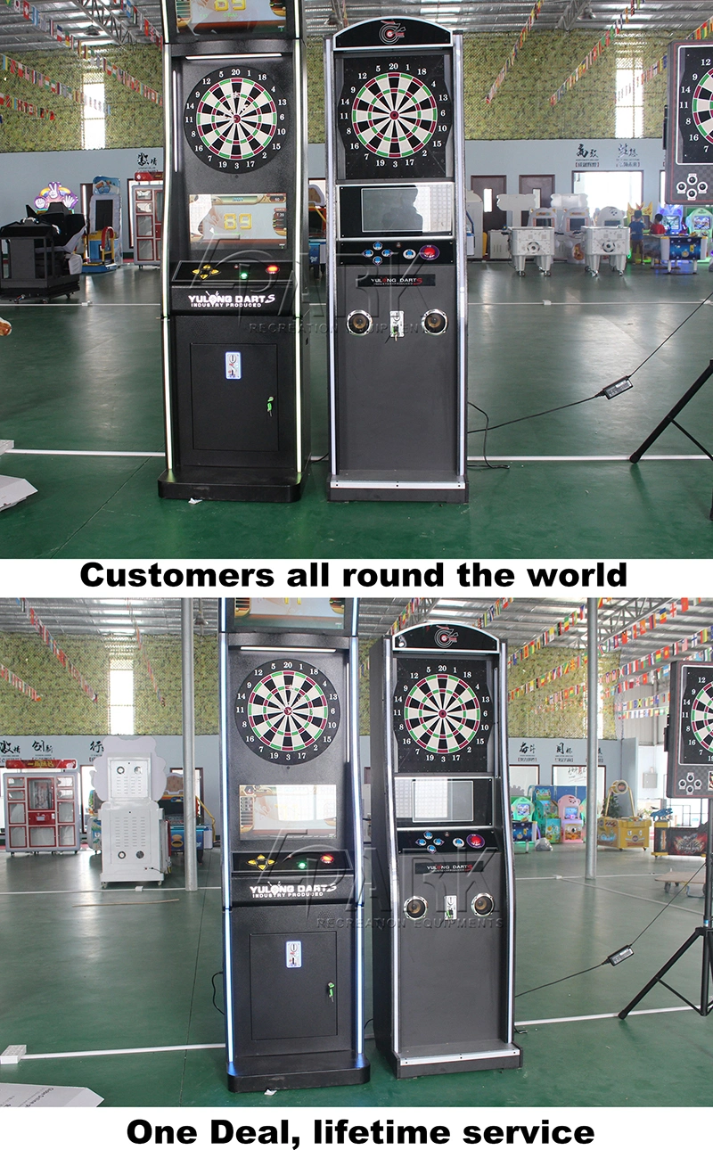 Indoor Sports Equipment Coin Operated Games Normal Dart Board Dart Game Machine
