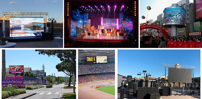 Stage Events LED Video Wall Die Casting Aluminum P2.84 Indoor Rental Type LED Screen Display