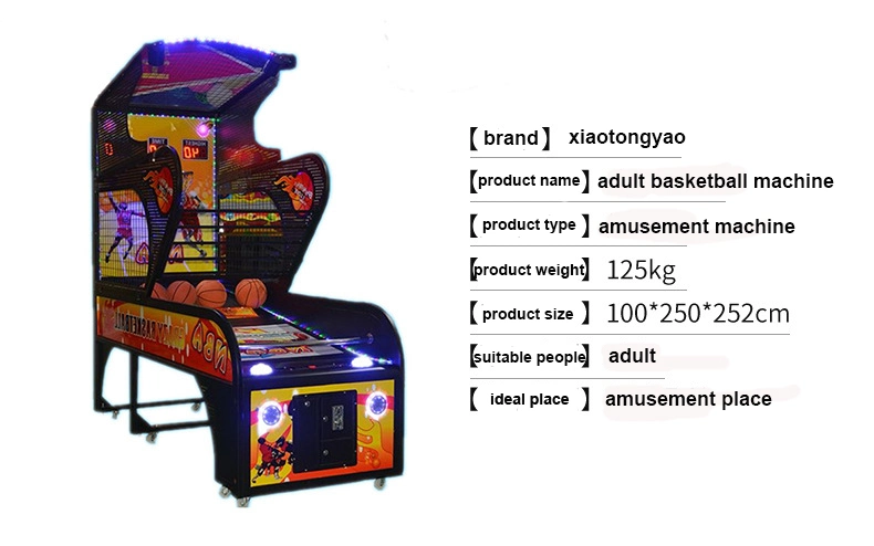 Top Quality Luxury Electronic Arcade Coin Operated Basketball Game Machine