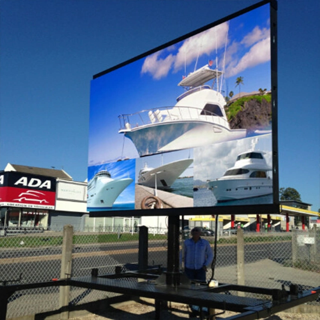 Outdoor Pole Advertising HD LED Board Display