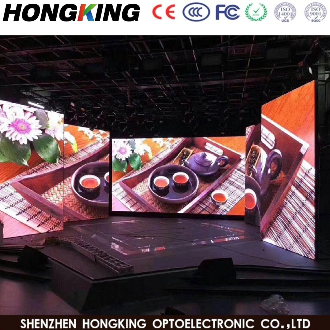 P3.91 P4.81 Portable LED Billboard Background Wall LED Display Screen for Stage Exhibition Events