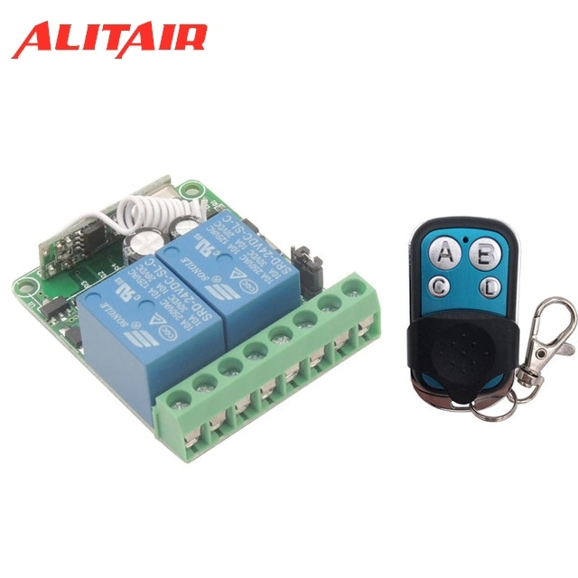 Receiving Board Remote Control Car LED Light 12V Four Channel Wireless Remote Control Switch