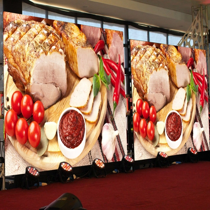 P2.5 Full Color Flexible LED Curtain Display LED Board Display