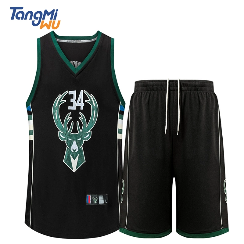 Custom Men Basketball Uniforms Basketball Clothes Suit Throwback Stitched Basketball Jersey