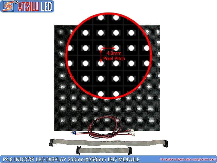 P4.8mm Indoor LED Display RGB Full-Colour LED Screen Wall Display Video Board