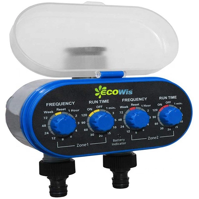 2-Outlet Digital Electronic Sprinkler Irrigation Water Timer Controller