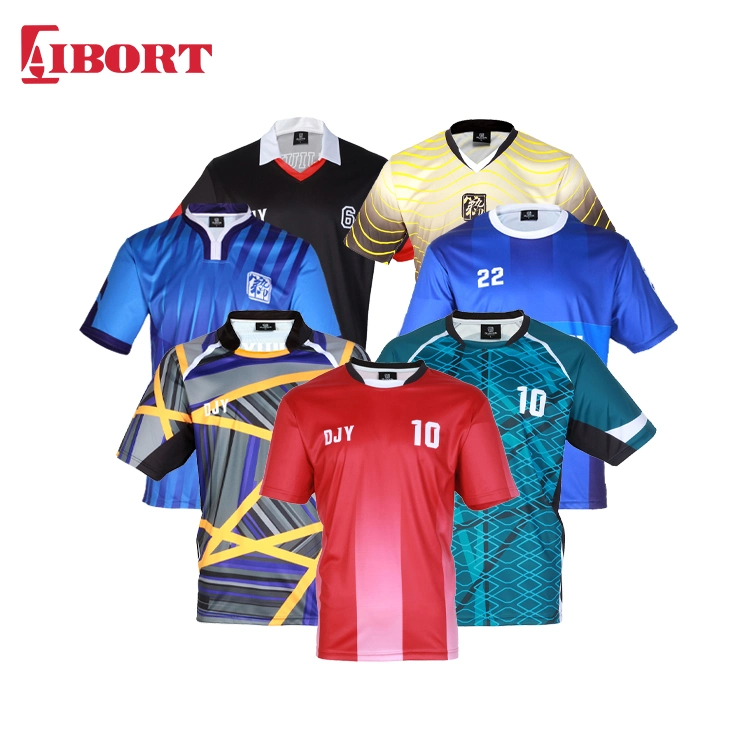 Aibort Dye Sublimation Soccer Jersey for Team Custom Soccer Shirt (Soccer 46)
