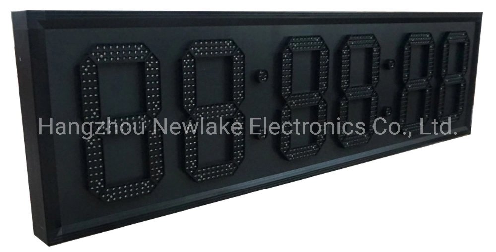 12 Inch Hour Minute Second Outdoor LED Digital Clock