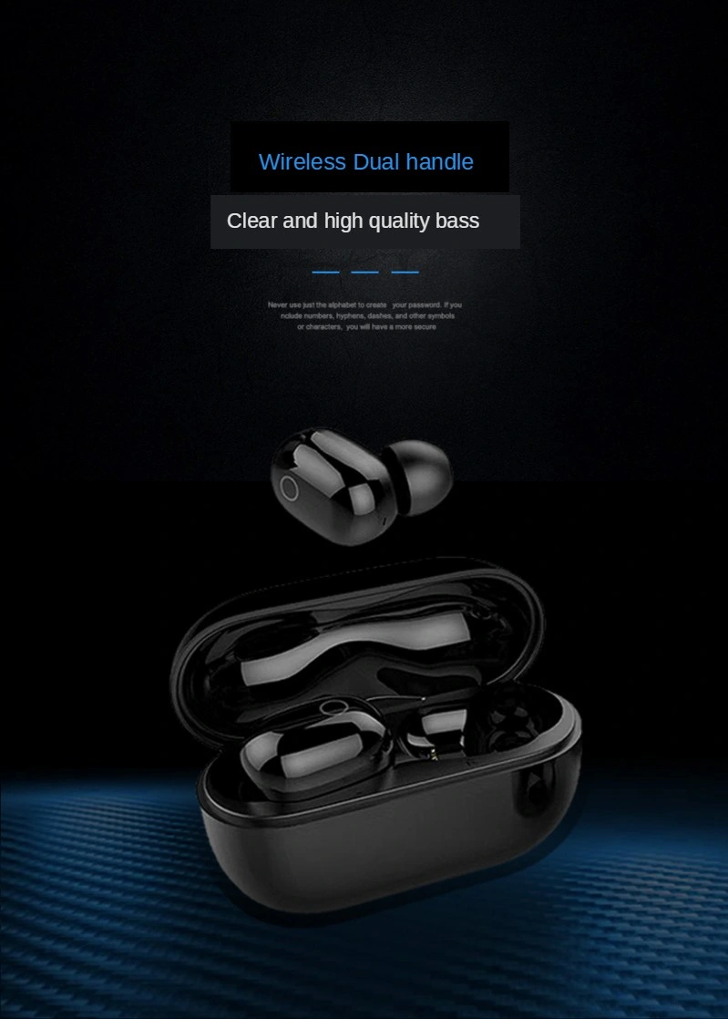 Tws-J90 Bluetooth 5.0 Earphones 300mAh Power Bank LED Digital Display Wireless Stereo Sport Waterproof Earbuds