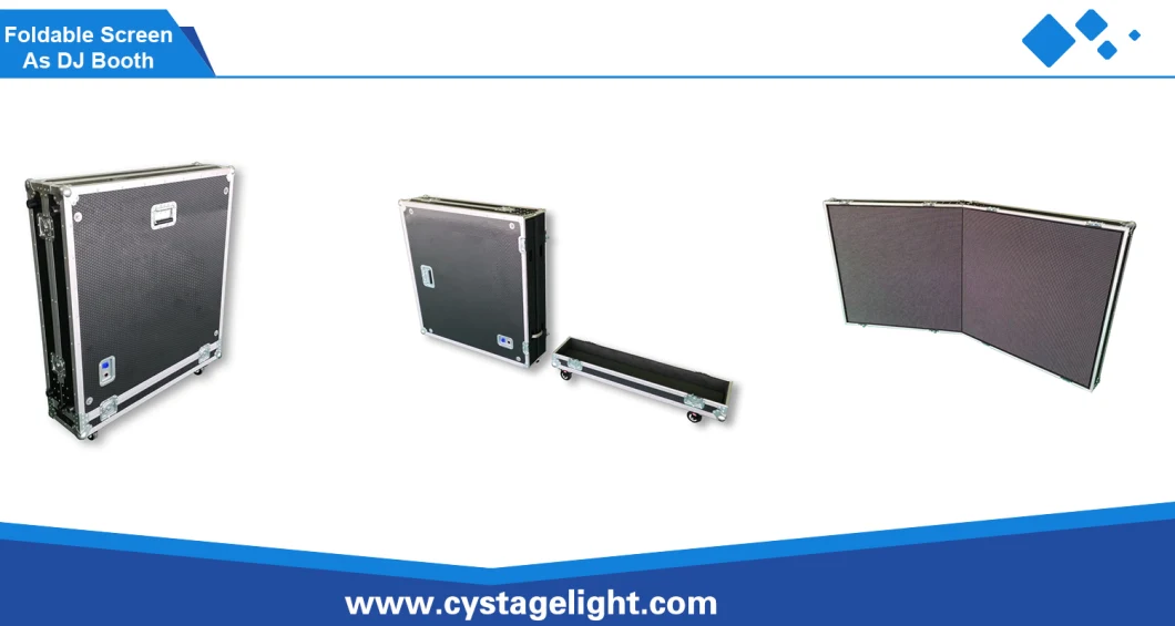 LED Display Both Indoor Events Foldable Screen LED Panel Light