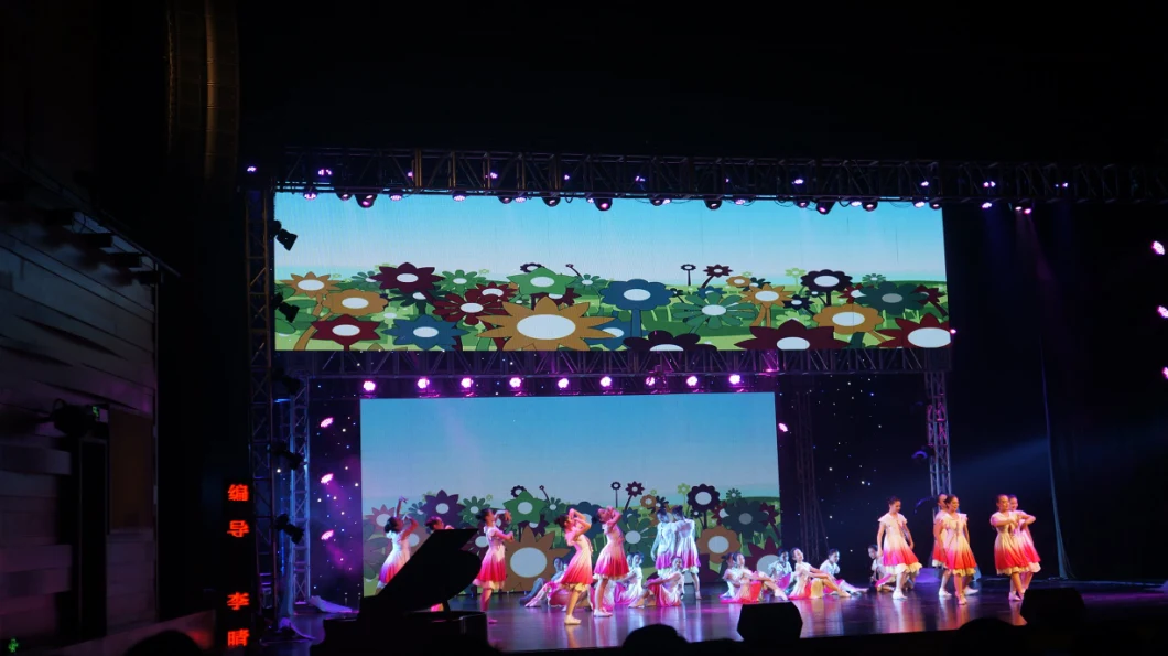 Creative Design Flexible LED Display Lightweight LED Screen for Events
