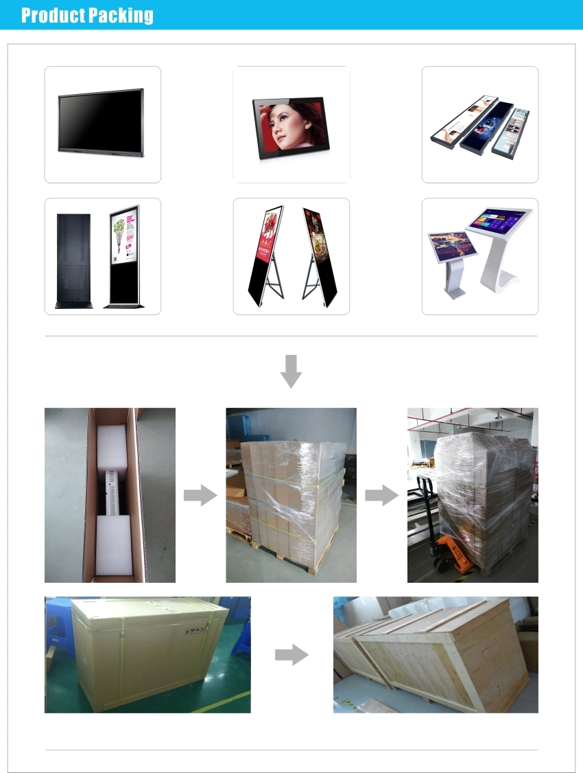 Open Frame Design 15.6 Inch All in One Panel PC Multi-Touch Displays Industrial Touch Monitor
