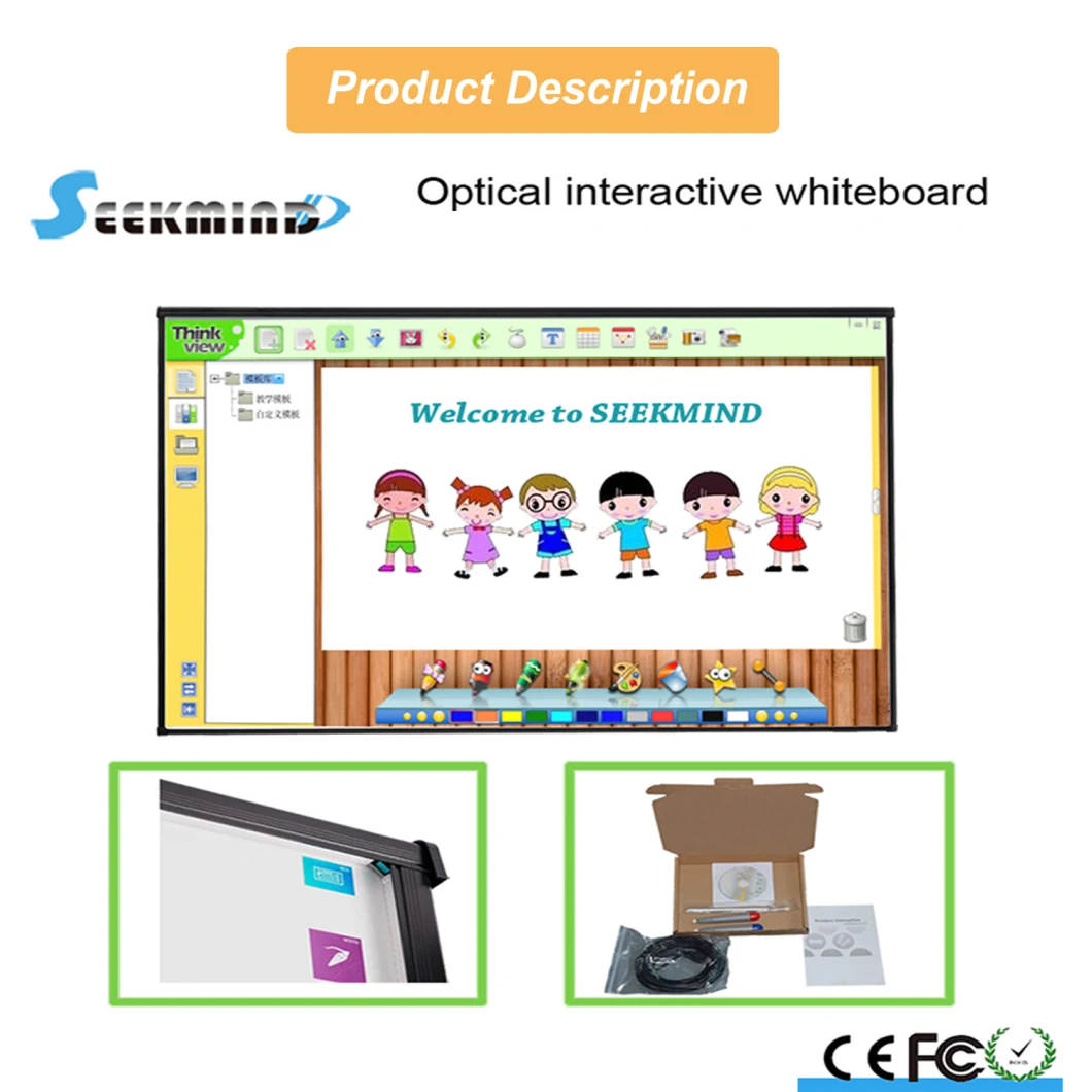 China Interactive Digital Board Smart School Whiteboard Pizarra Digital Interactiva