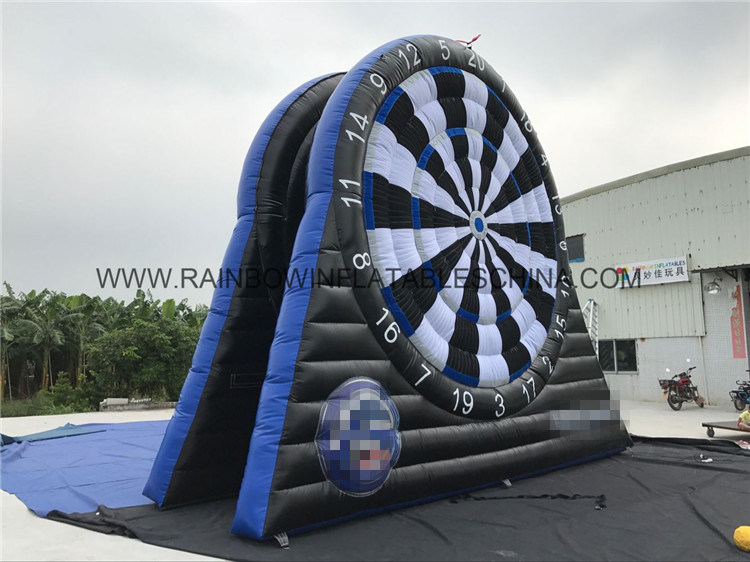 Large Outdoor Inflatable Football Dart Board Sport Games
