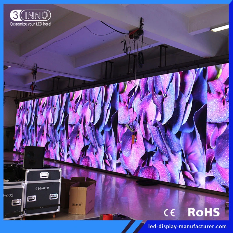 Indoor/ Outdoor P4.8mm Rental LED Display Screen Diecasting Cabinet LED Screen