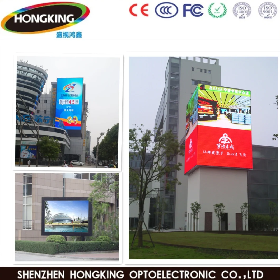 Outdoor Advertising Digital LED Display Screens High Quality P6 LED Display
