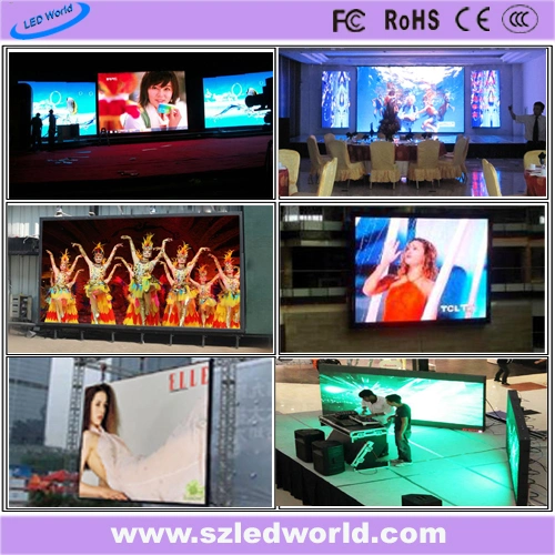 P4.81 Indoor Rental Multi Color LED Display Video Screen for Advertising (CE RoHS FCC CCC)