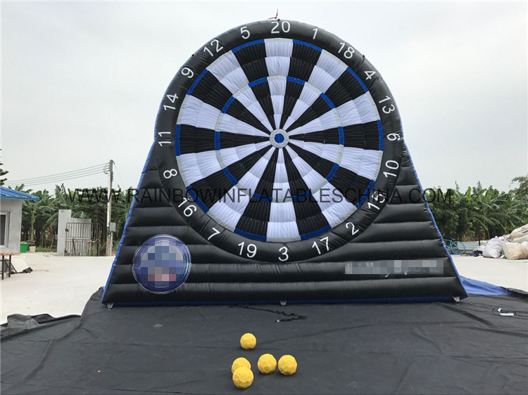 Large Outdoor Inflatable Football Dart Board Sport Games