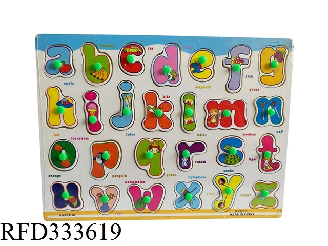 Kids Learning Toy Arabic Alphabet Puzzle Number Matching Board