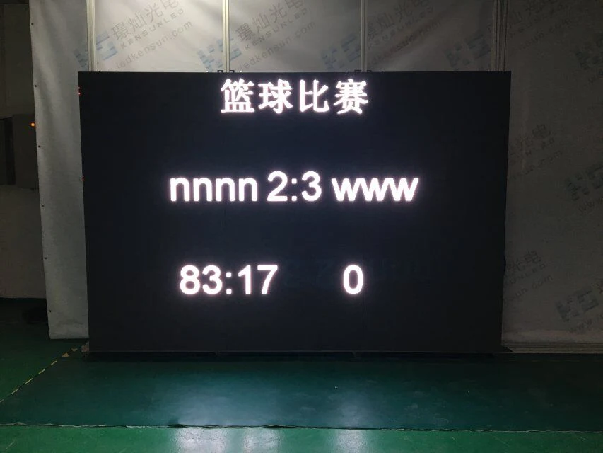 Basketball Score System P5 Outdoor LED Screen Nationstar Chip 2.88X1.92m