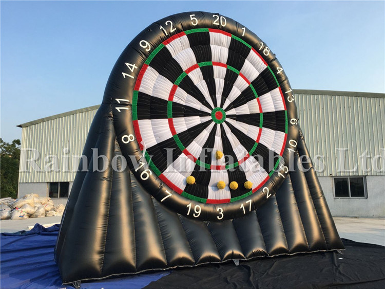 Large Outdoor Inflatable Football Dart Board Sport Games