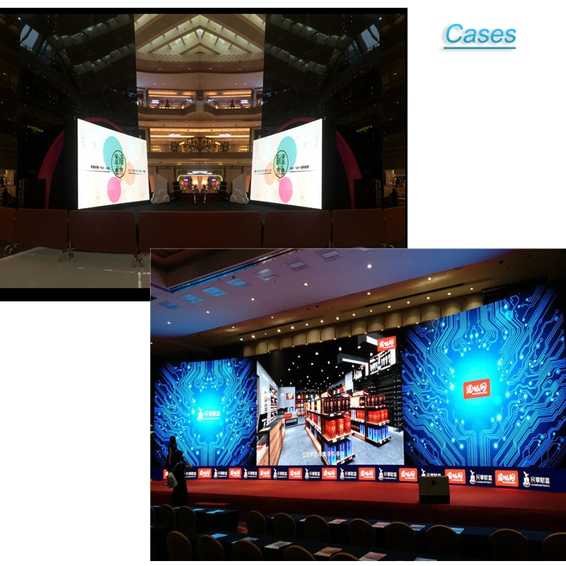 P4.81 Full Color Video Display Indoor Rental LED Screen with RoHS