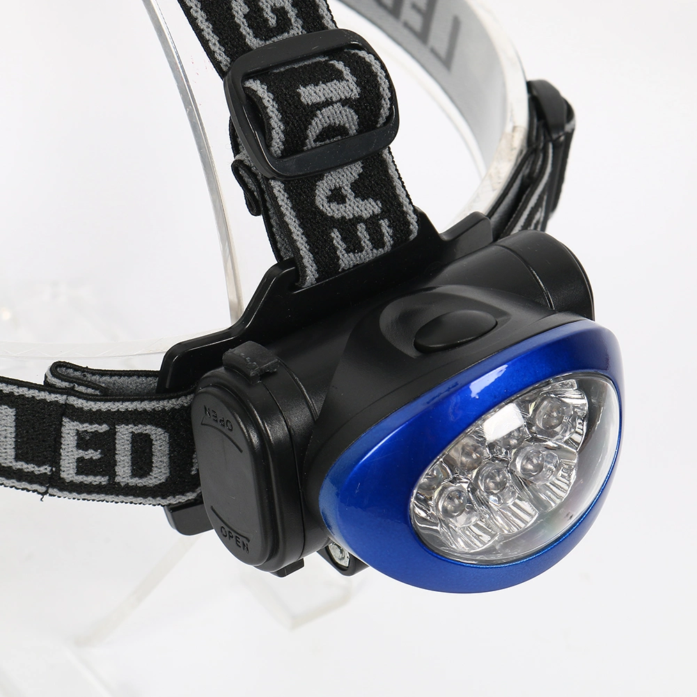 Hot Sale 10 LED Headlamp with 3 Modes 4 LED / 10 LED/ 10 LED Flash