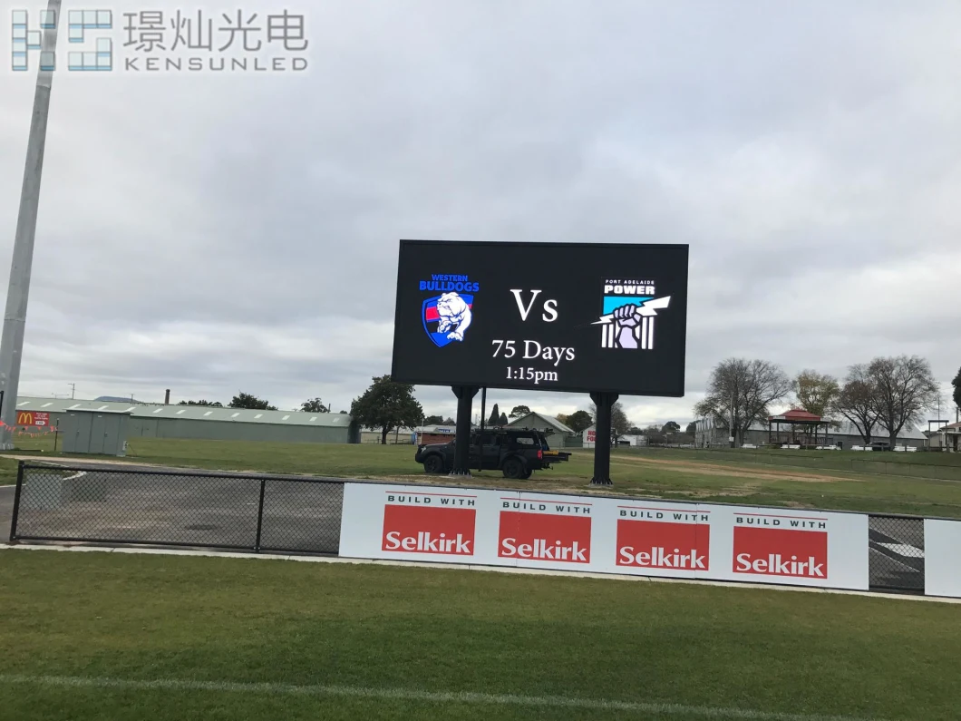 Sport Display Outdoor P10 Football Stadium LED Advertising Board