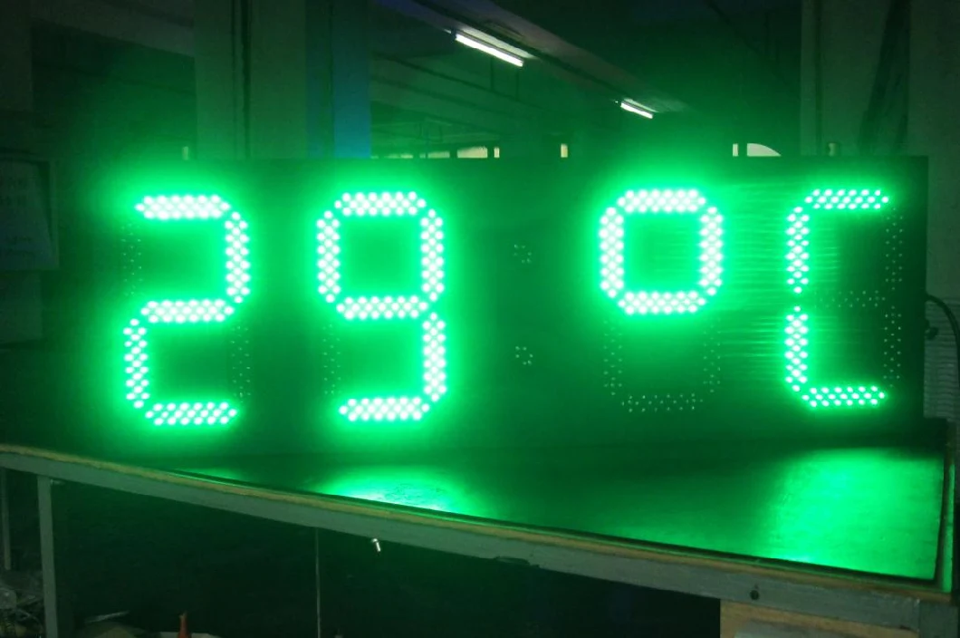 RF Wireless Control LED Time Date Temperature LED Clock Time Board